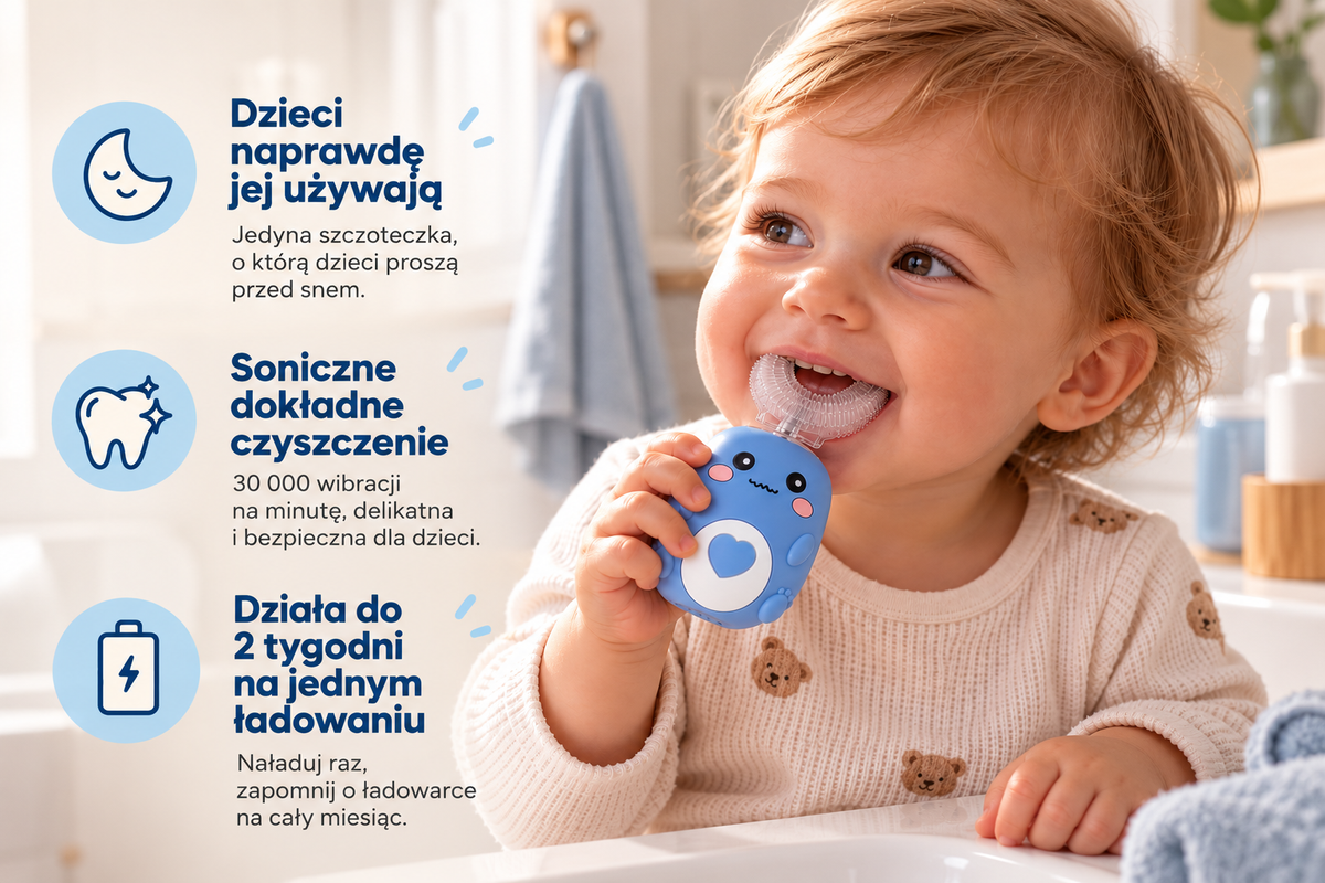 Błysio™ | Czyste Ząbki Bez Marudzenia